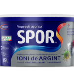 SPOR  Vopsea Super Lavabila Mata pt. Interior cu Ioni de  Argint - 25 LT