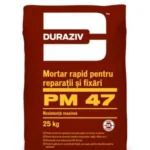 DURAZIV PM 47 - Mortar rapid pentru reparații și fixări 25KG