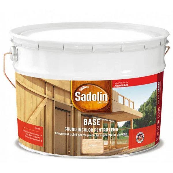 Grund incolor pentru lemn Sadolin Base 10L