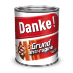 Danke, grund anti rugina 2,5 l ( gri luminos si rosu oxid)