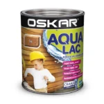 Lac pentru lemn Oskar Aqua Lac, diverse culori, pe baza de apa, interior / exterior, 2.5 L