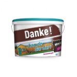Danke, Lac de Garduri Colorat pe Bază de Apă 8 L(disponibil in stejar gri, frasin, visin, wenge)