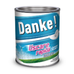 Vopsea alchidica pentru lemn / metal, Danke! Uscare Rapida, interior / exterior, 4 L