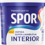 Spor -vopsea superlavabila de interior 15l formula Penta ( alternativa la Tixio)