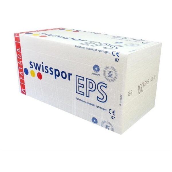 Polistiren Expandat Swisspor Eps80F -fatada 80mm/3mp/6 placi/bax