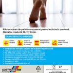 Polistiren cu nuturi pentru incalzire in pardoseala Austrotherm HeatFloor 30, 8,96 mp/8 placi/pach