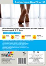 Polistiren cu nuturi pentru incalzire in pardoseala Austrotherm HeatFloor 30, 8,96 mp/8 placi/pach