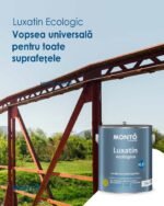Vopsea Ecologica Pentru Gresie, Faianta, Lemn, Metal, Plastic, Ghips-Carton – Rezistență și Culoare Intensă, Monto 750ml