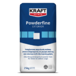 Mortar de ciment cu granulație fină pentru șpăcluirea suprafețelor exterioare Powderfine Exterior 25 kg