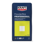 Glet de ciment cu granulație fină pentru chituirea suprafețelor interioare alb Powderfine Professional 25 kg
